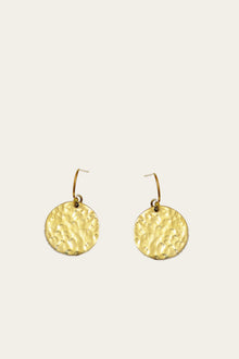  Prime Round Hammered Earrings