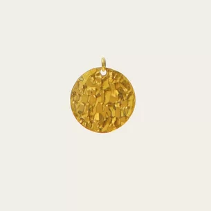 Prime Round Hammered Pendant